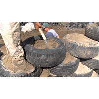 Humanitaire recyclage pneus