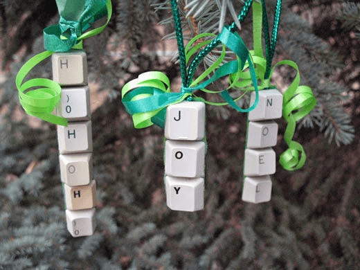 Clavier recyclage Noël