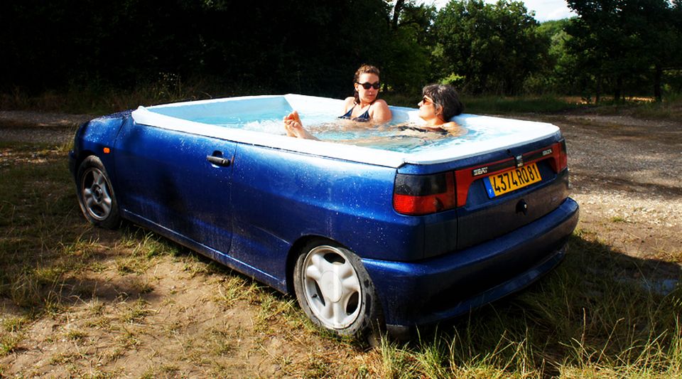 piscine voiture Toopneus.com