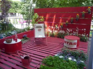 profiter du jardin sur la terrasse DIY