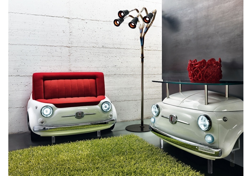 Mobilier Fiat 500 recyclée